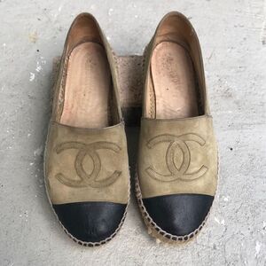 Chanel  Leather espadrilles